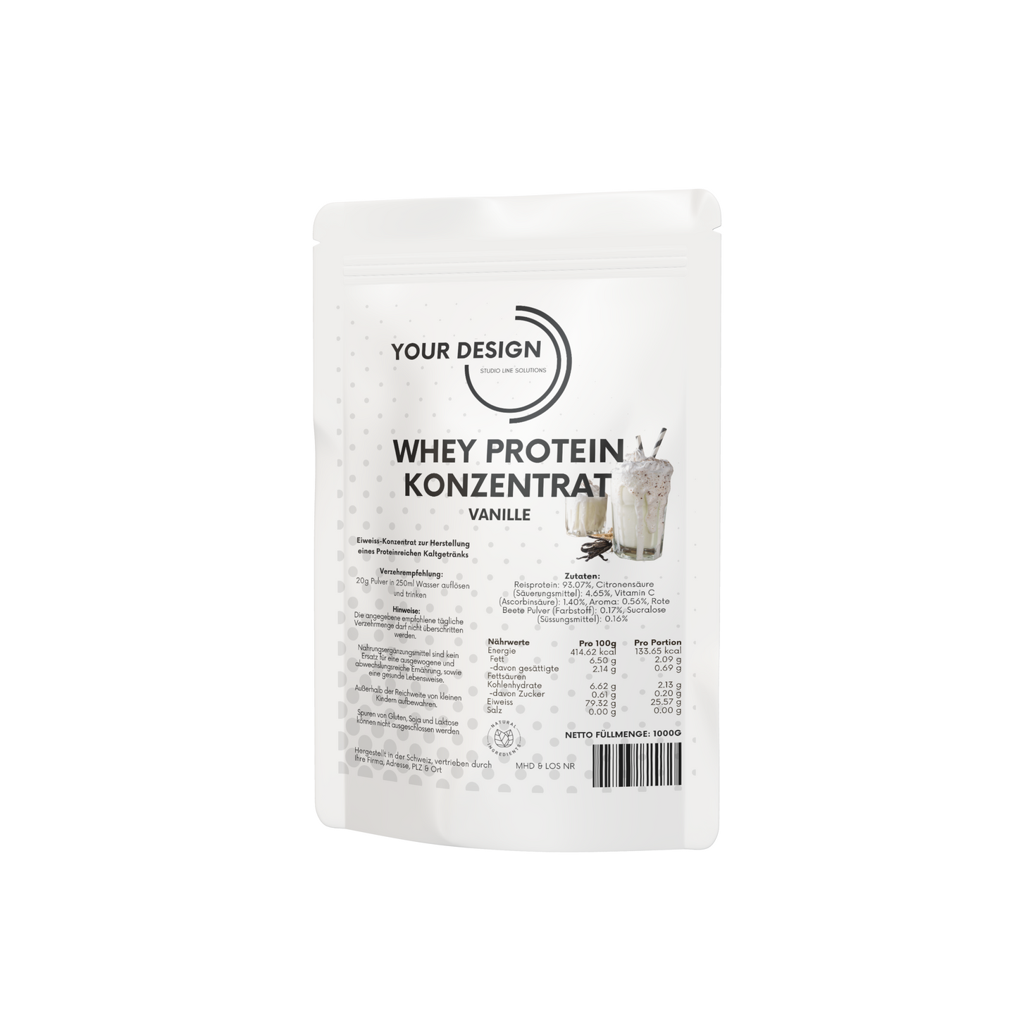 Whey protein concentrate