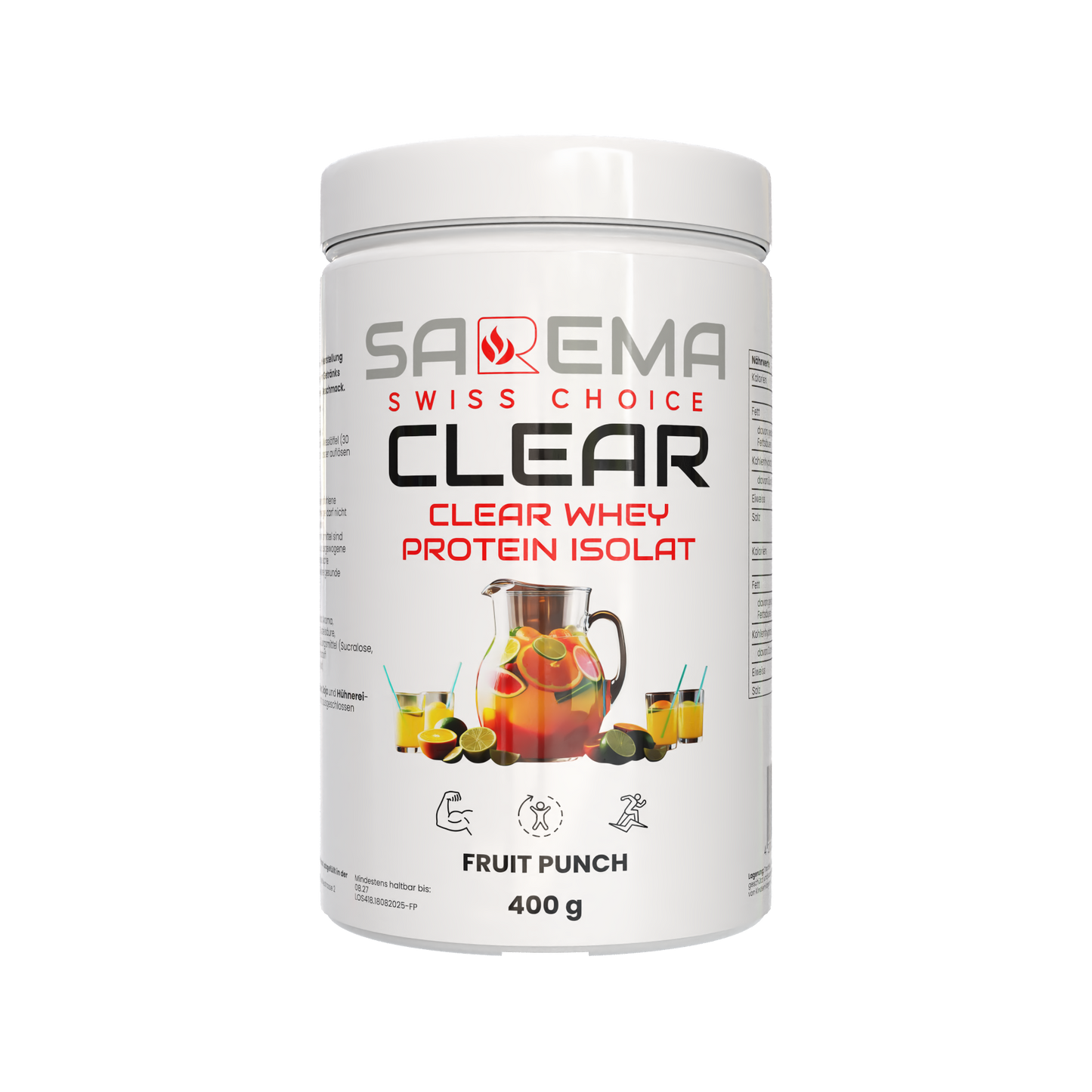 Isolat de protéines de lactosérum clair