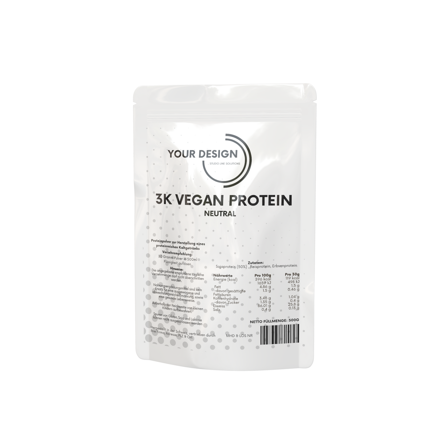 Protéines végétaliennes 3K