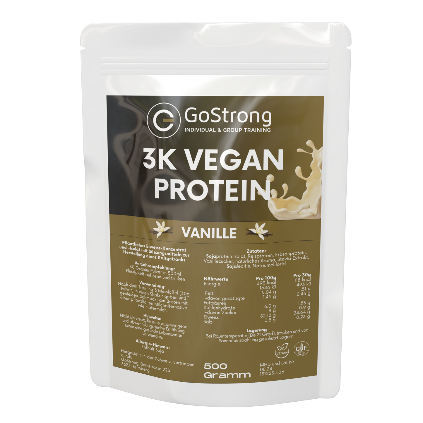 Protéines végétaliennes 3K