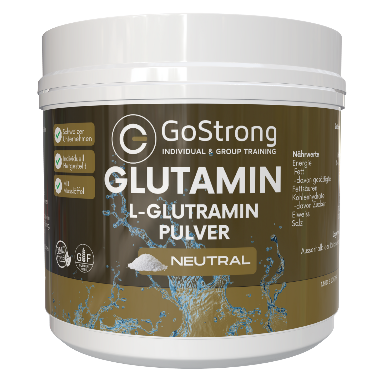 Glutamin Pulver