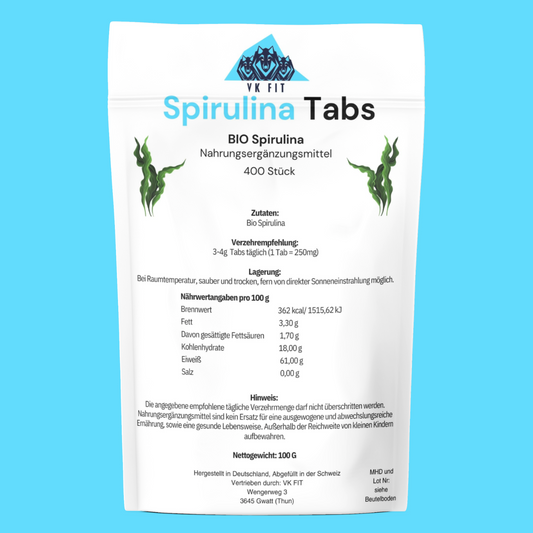 Spirulina Tabs - 400 Stück