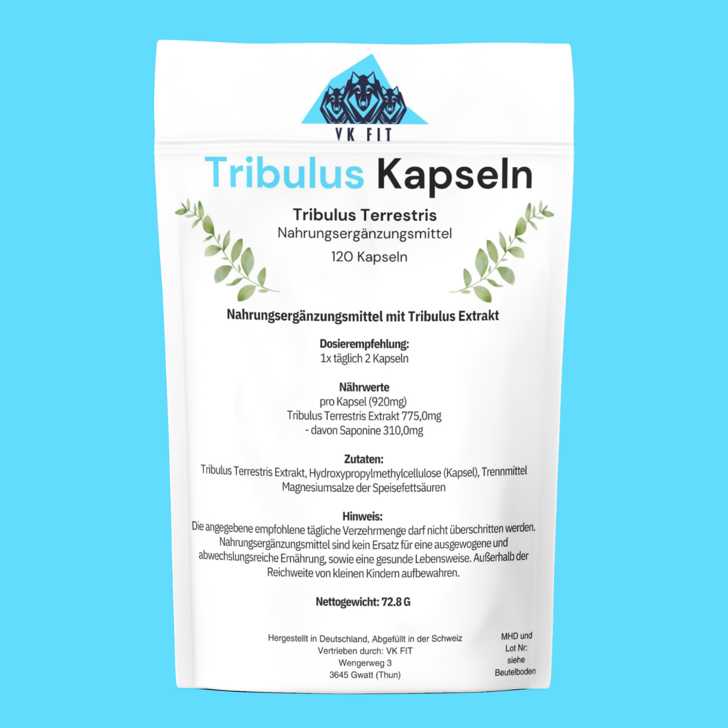 Tribulus Terrestris - 120 Caps